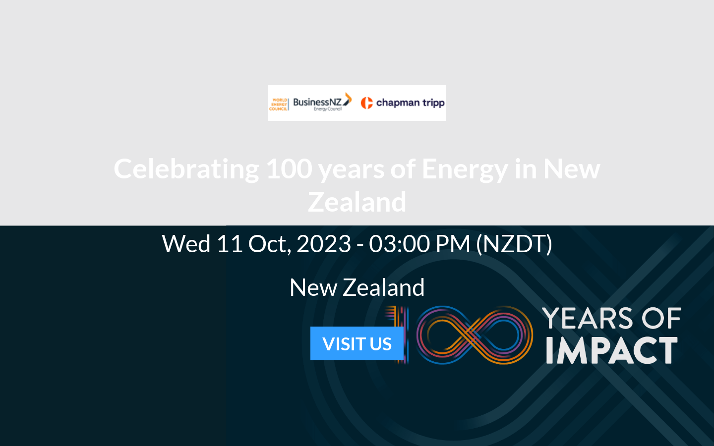 Celebrating 100 years of Energy in New Zealand